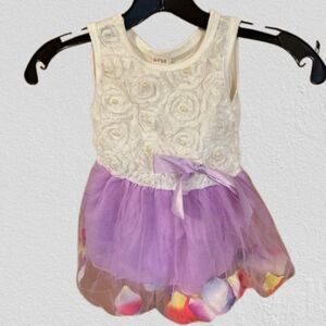 Purple Petal Tutu Dress  PETAL12M  12 month  - 2T   NWT Boutique